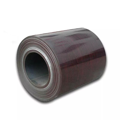 التسقيف المعدني المطلي مسبقا لفائف الصلب المجلفن PPGI لفائف 600mm-1250mm