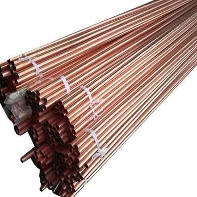 ثلاجة 1/2 1/4 3/8 5/8 أنبوب بان كيك من النحاس النقي ASTM B280 ISO9001