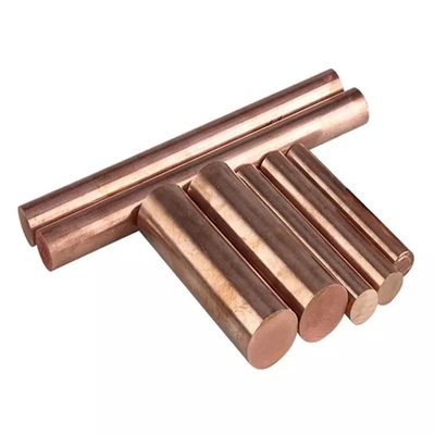 C10200 180mm 200mm قضيب نحاسي نقي كامل صلب ISO9001 JIS ASTM