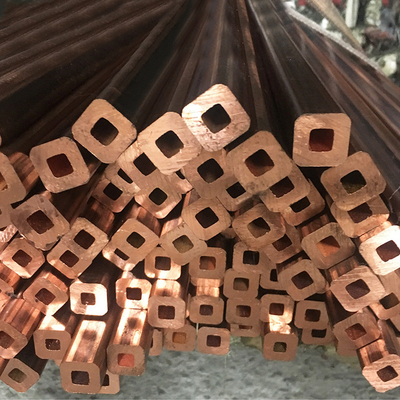 أنابيب لفائف نحاسية مستقيمة نقية C11000 C12200 0.8mm / 1mm