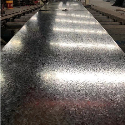 المدرفلة على البارد ألواح الصلب المجلفن ورقة سميكة تراجع الساخنة 4.0mm T5 1250mm