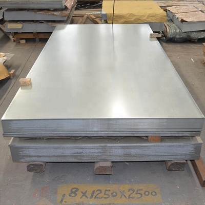 GI Zinc Metal Galvanized Steel Sheet Plate DX51D حارّ مدرفل على البارد 0.50mm