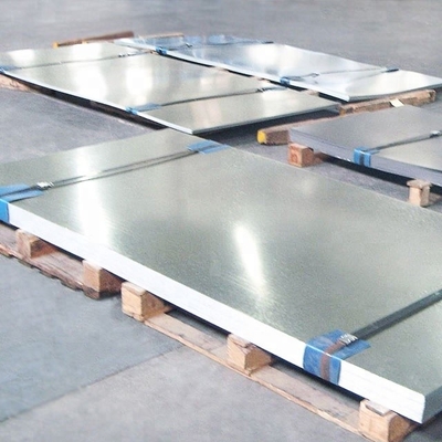 GI Zinc Metal Galvanized Steel Sheet Plate DX51D حارّ مدرفل على البارد 0.50mm
