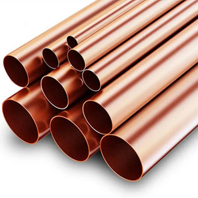أنابيب لفائف نحاسية مستقيمة نقية C11000 C12200 0.8mm / 1mm