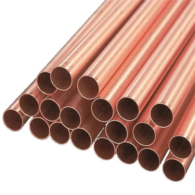 الصين الصانع ISO سبائك النحاس أنبوب الأنابيب C11000 CC12200 0.8mm