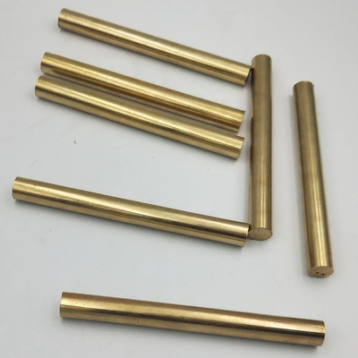 C12000 C33000 قضيب نحاسي نحاسي دائري صلب مصقول 99.9٪