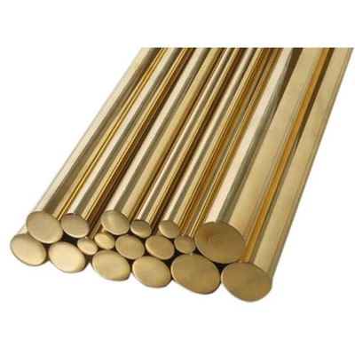 C12000 C33000 قضيب نحاسي نحاسي دائري صلب مصقول 99.9٪