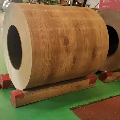 PPGI طلاء مسبق لفائف الفولاذ المغلف 1250mm للورق السقف المعدني