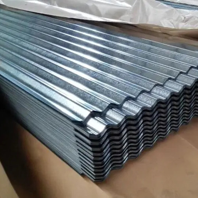 ASTM A653M صفيحة الفولاذ المغلفة الصفيحة المموجة للبناء