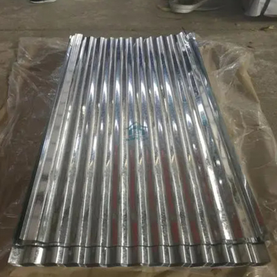 3MM DX52D Z60 Z120 صفيحة السقف المموجة صفيحة الفولاذ المغلفة